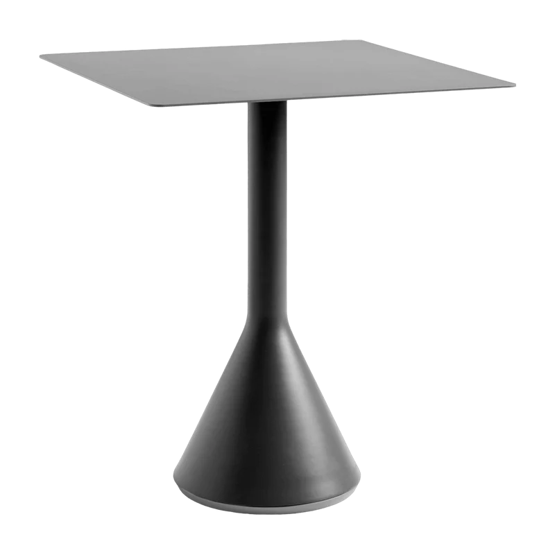 Table cone carrée anthracite Palissade - HAY