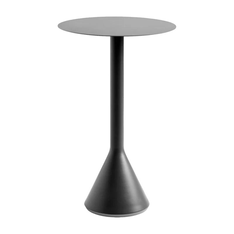 Table haute cone anthracite Palissade - HAY