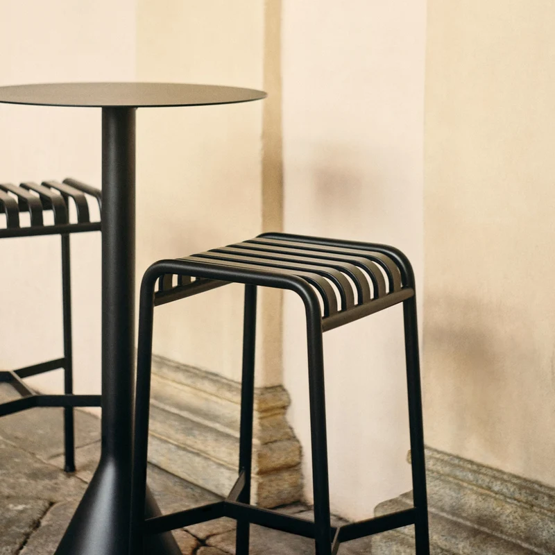 Table haute cone anthracite Palissade - HAY