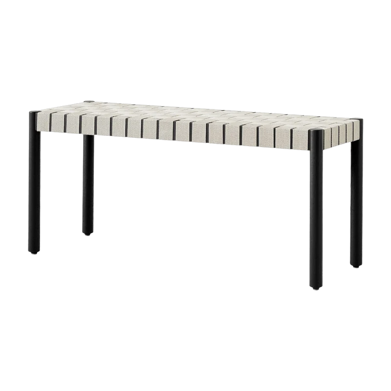 Banc en chêne noir 105 cm Betty Bench - &Tradition