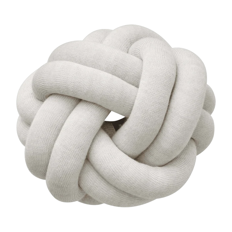 Coussin crème Knot - Design House Stockholm