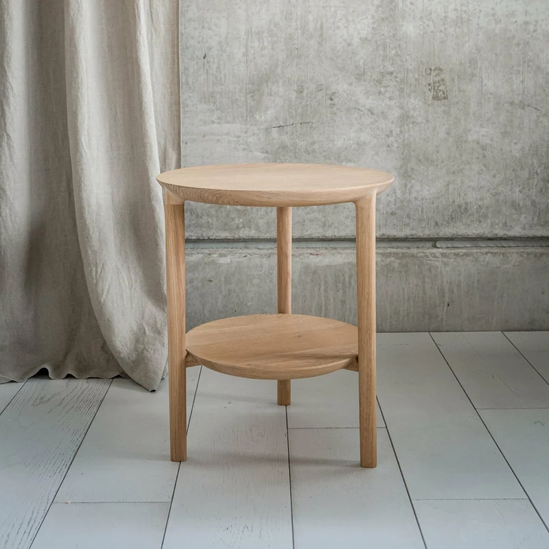 Table d'appoint en chêne Bok - Ethnicraft Accessories