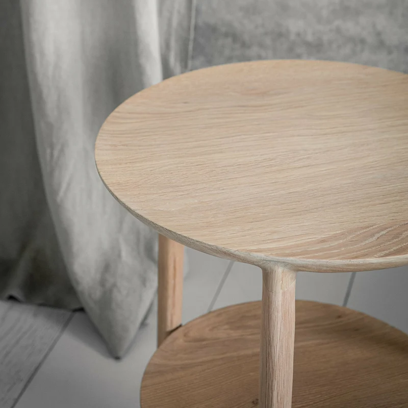 Table d'appoint en chêne Bok - Ethnicraft Accessories