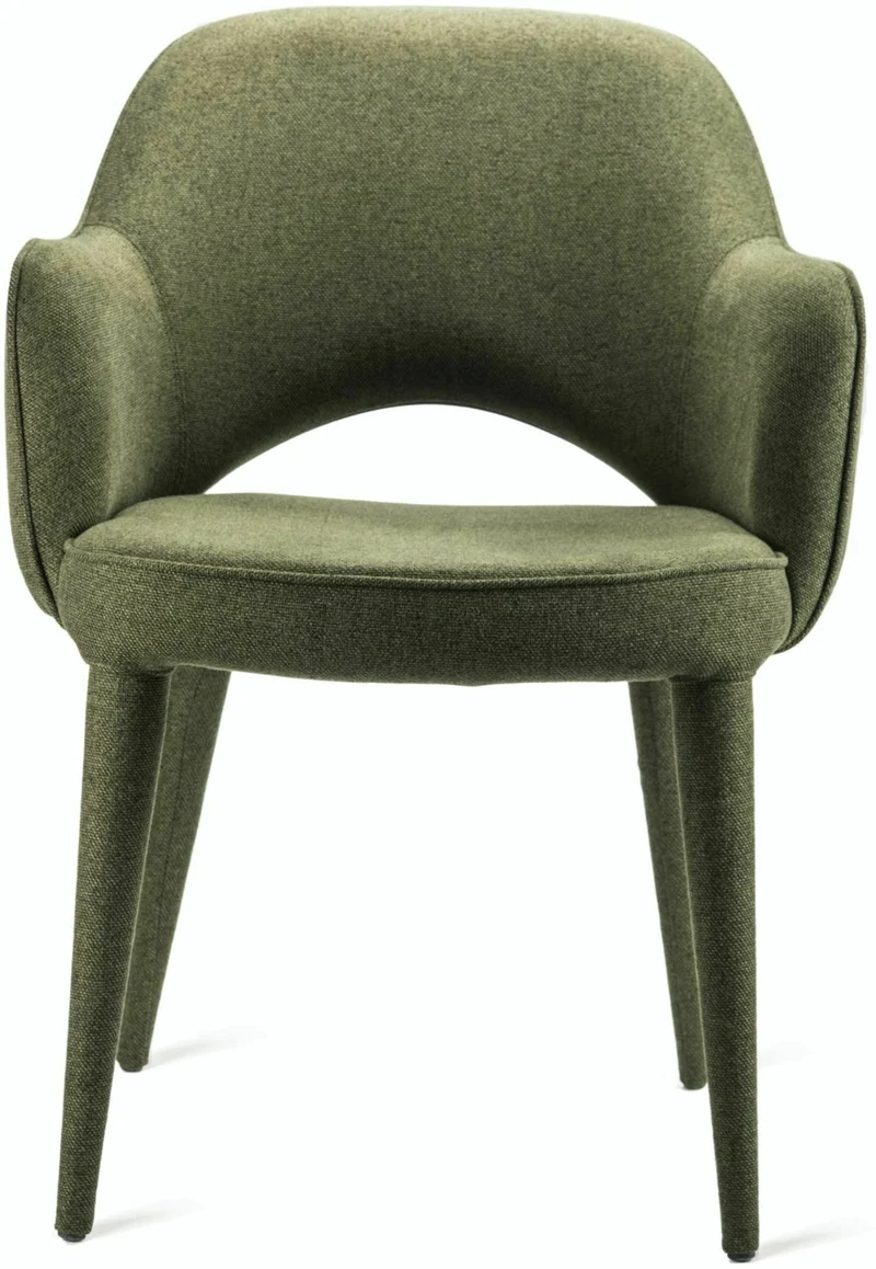Chaise en tissu vert Cosy - Pols Potten