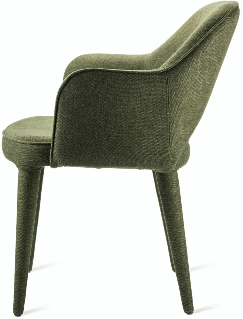 Chaise en tissu vert Cosy - Pols Potten