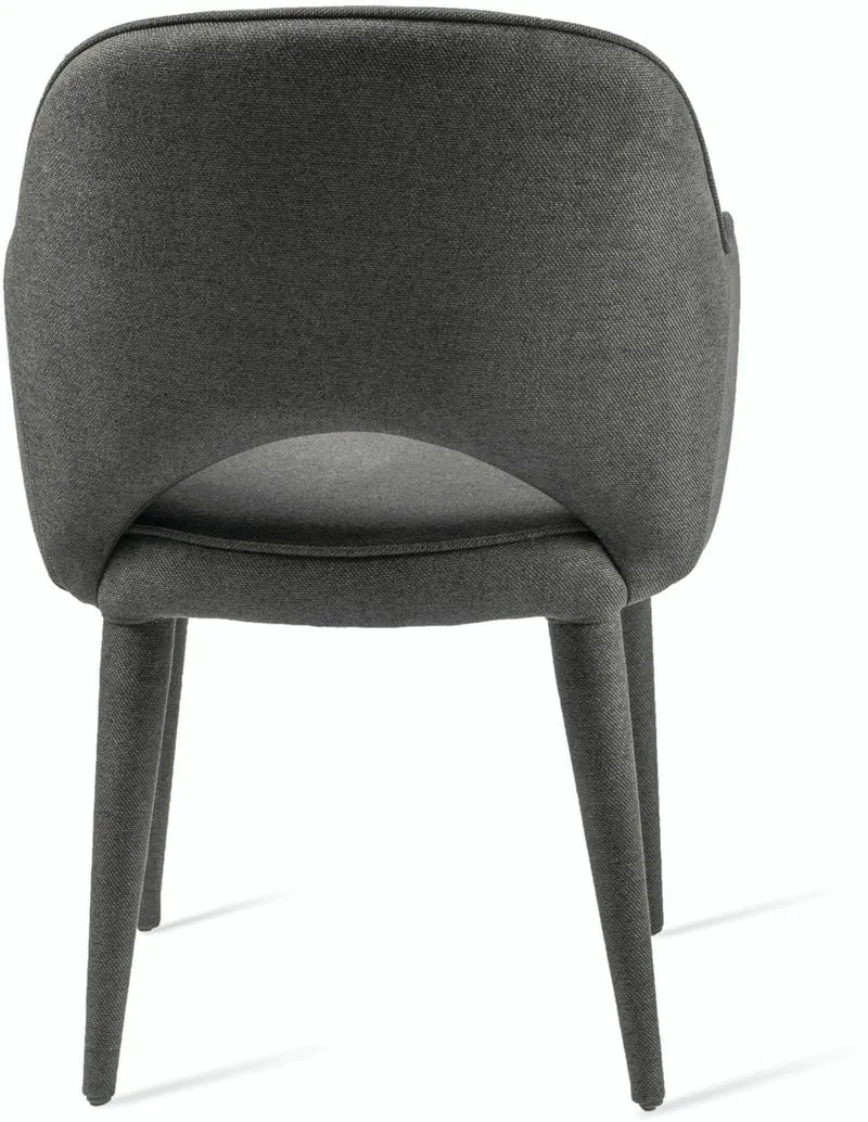 Chaise en tissu gris Cosy - Pols Potten