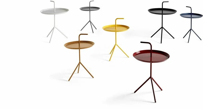 Table d'appoint en métal caramel DLM - HAY