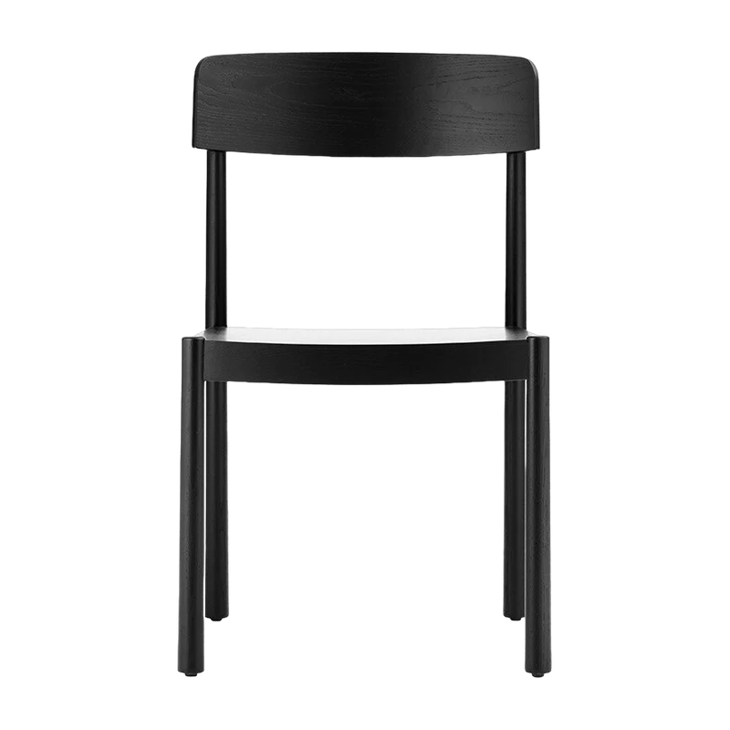 Chaise en bois de frêne noire Timb noir - Normann Copenhagen