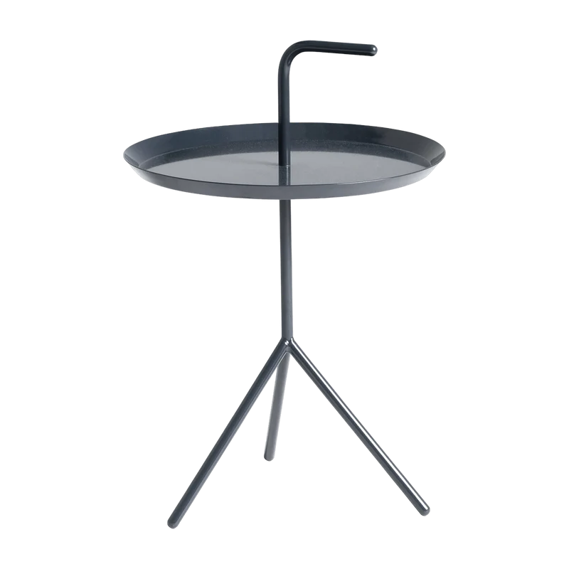 Table d'appoint en métal bleu foncé DLM - HAY