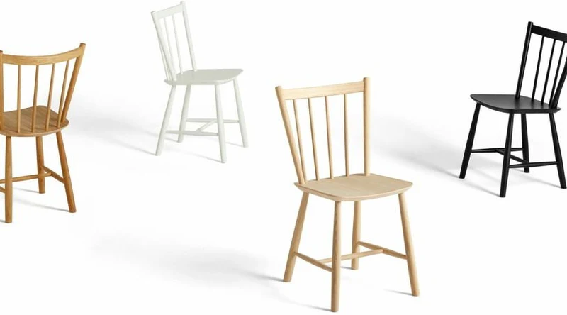 Chaise en bois de chêne naturel - HAY