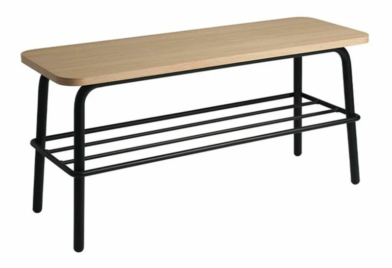 Banc d'entrée en bois Edgar - Resistub