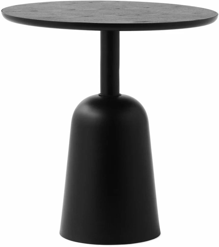 Table basse en acier noire Turn table noir - Normann Copenhagen
