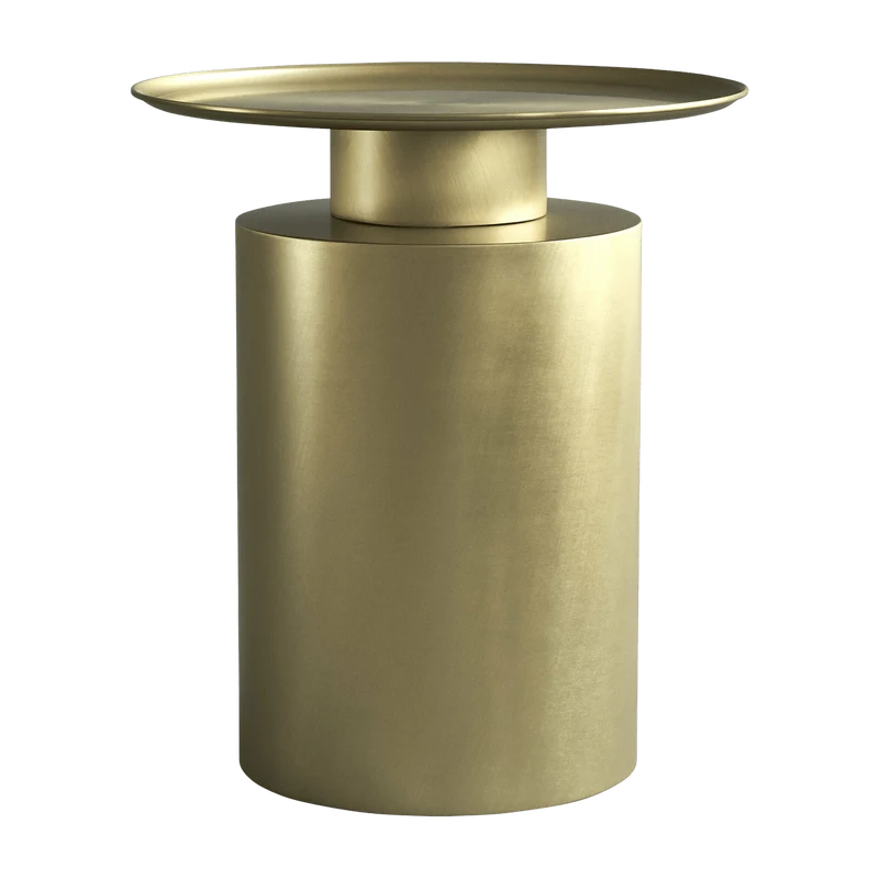 Table basse en laiton 50 cm Pillar - 101 Copenhagen