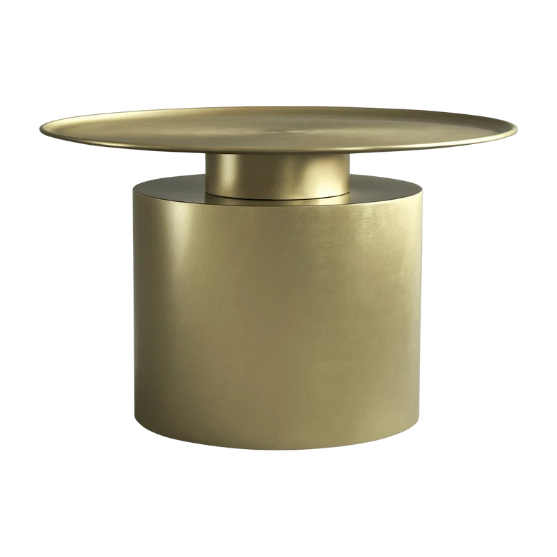 Table en laiton basse Pillar - 101 Copenhagen