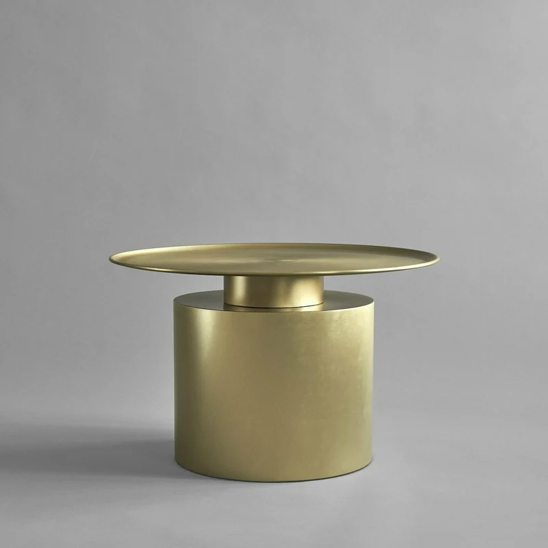 Table en laiton basse Pillar - 101 Copenhagen