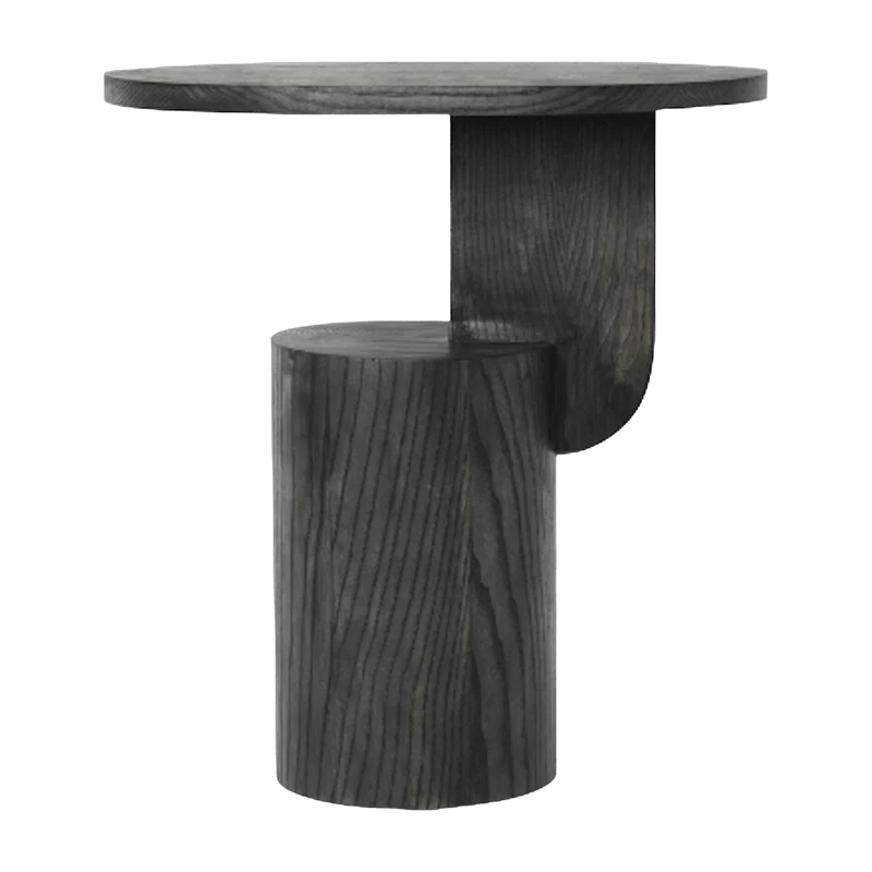 Table d'appoint en frêne teinté noir Insert - Ferm Living