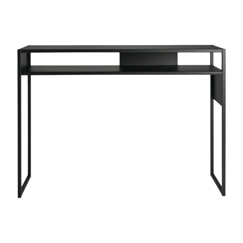 Console 90 cm en métal noir Arlequin - Resistub