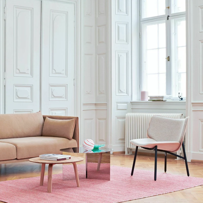 Table basse en chêne mat 60 cm Bella - HAY