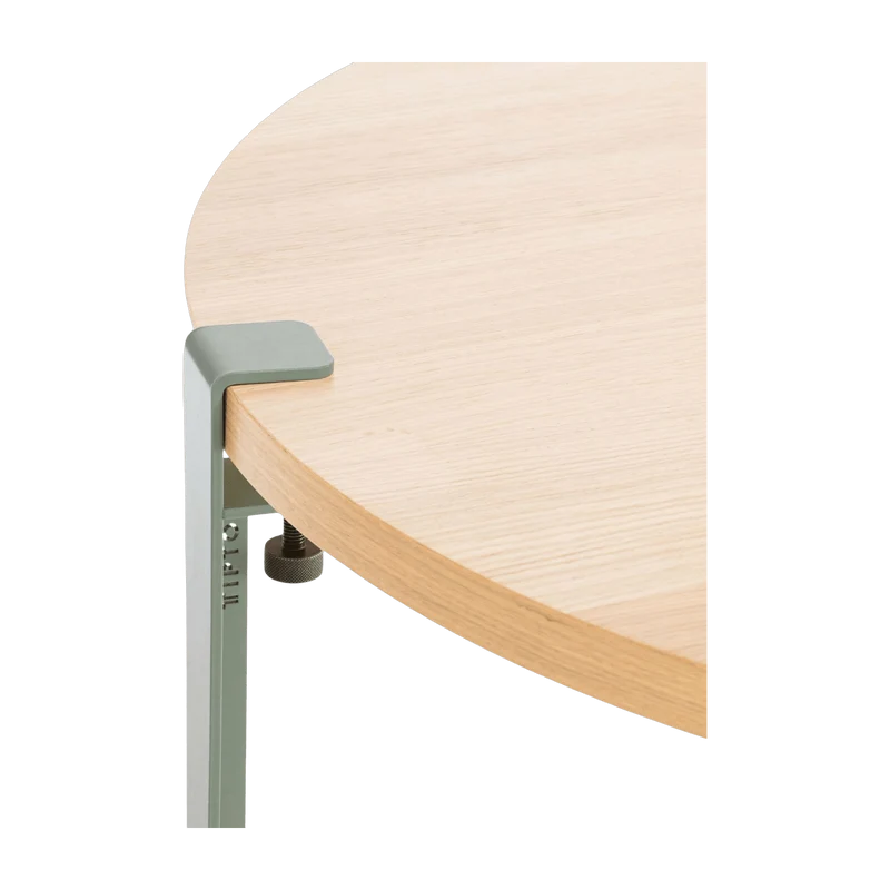 Table basse Brooklyn pieds gris eucalyptus 43 cm - TIPTOE