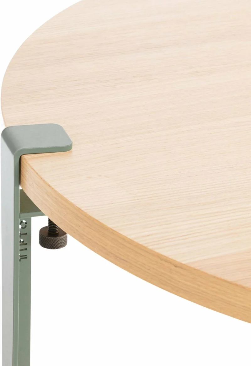 Table basse Surf pieds gris eucalyptus 43 cm - TIPTOE