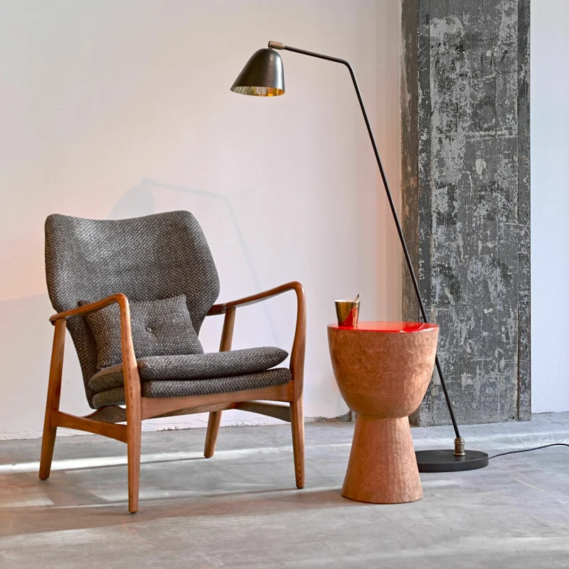 Fauteuil gris Peggy - Pols Potten