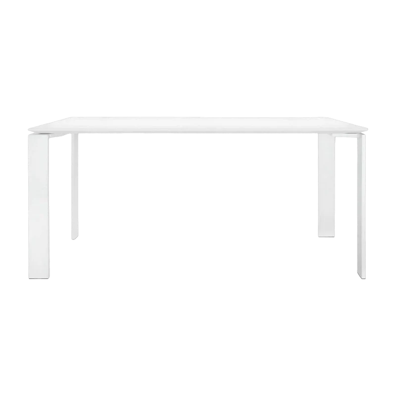 Table à manger blanc 158x79 Four tavolo - Kartell
