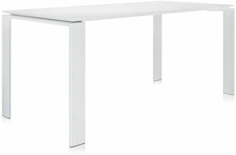 Table à manger blanc 158x79 Four tavolo - Kartell