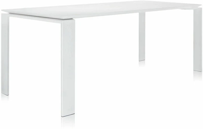 Table à manger blanc 190x79 Four tavolo - Kartell