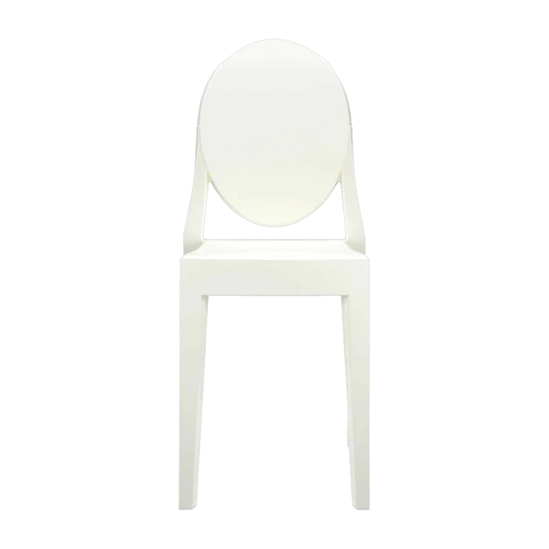Chaise blanche Victoria Ghost - Kartell