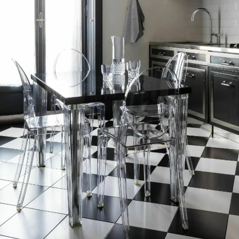 Chaise blanche Victoria Ghost - Kartell
