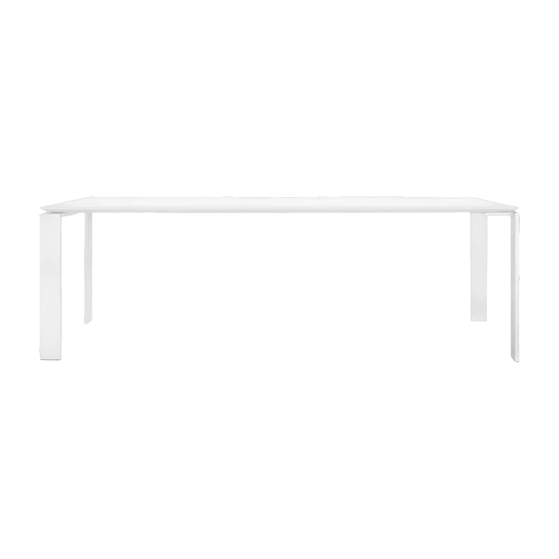Table à manger blanc 223x79 Four tavolo - Kartell