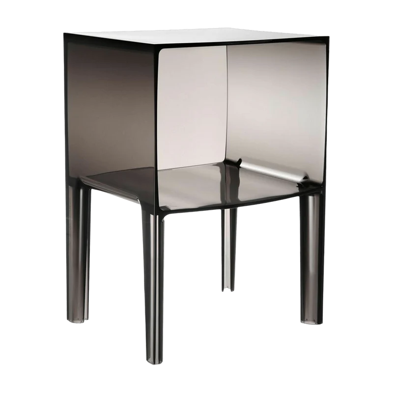 Table de chevet gris Ghost buster piccolo - Kartell