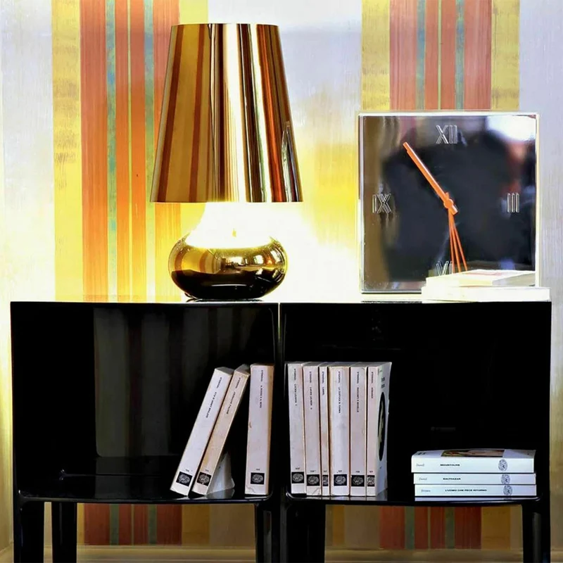 Table de chevet gris Ghost buster piccolo - Kartell