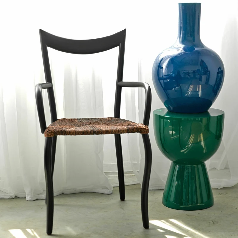 Tabouret vert laqué Tip Tap - Pols Potten