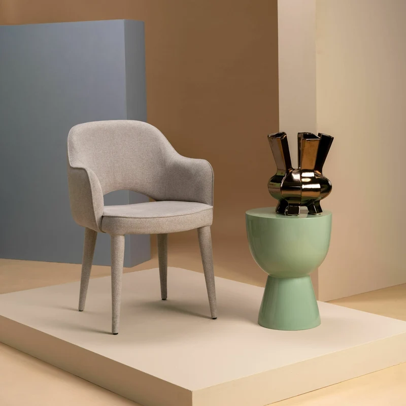 Tabouret vert pastel laqué Tip Tap - Pols Potten