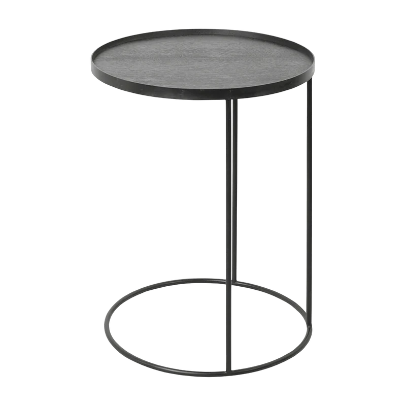 Table d'appoint en métal à plateau rond S - Ethnicraft Accessories