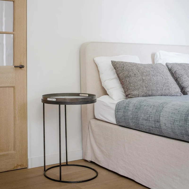 Table d'appoint en métal à plateau rond S - Ethnicraft Accessories