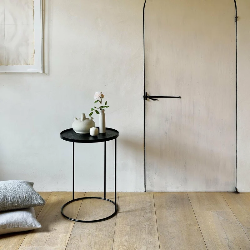 Table d'appoint en métal à plateau rond S - Ethnicraft Accessories