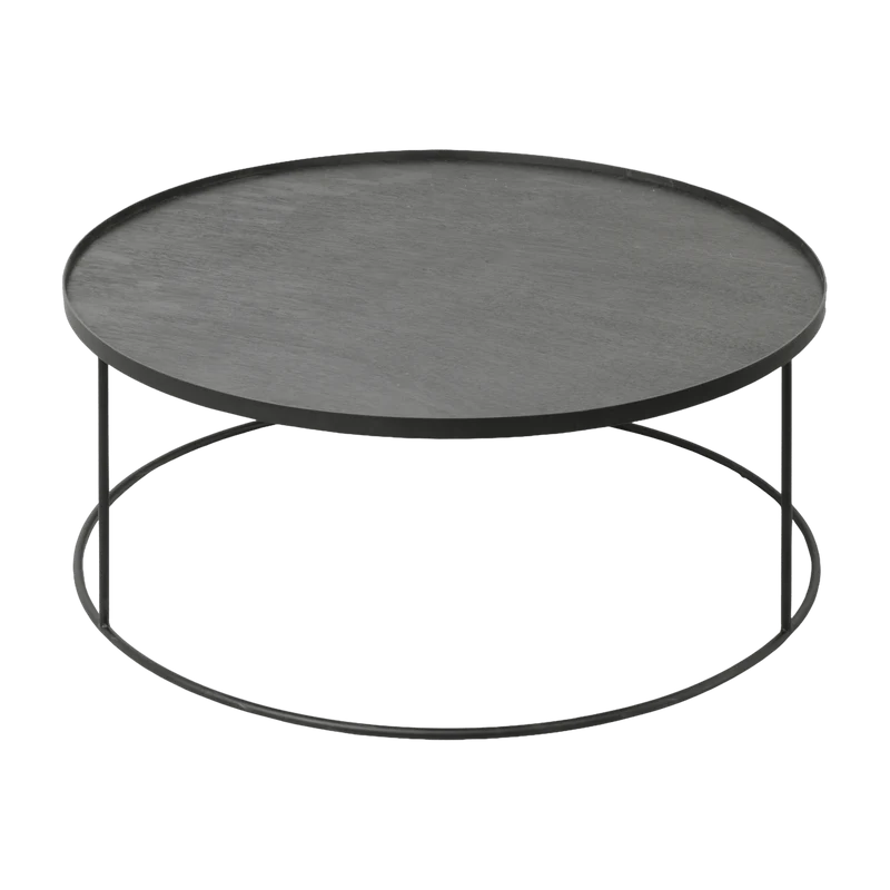 Table basse en métal à plateau rond 93 cm - Ethnicraft Accessories