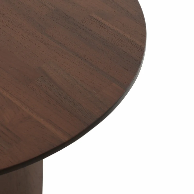 Table d'appoint géométrique en teck - Ethnicraft Accessories