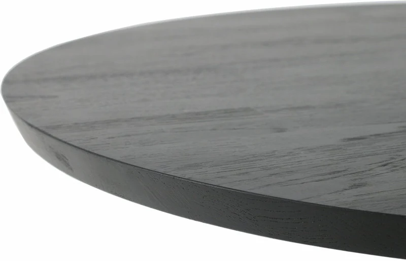 Table d'appoint noire en teck Oblic - Ethnicraft Accessories