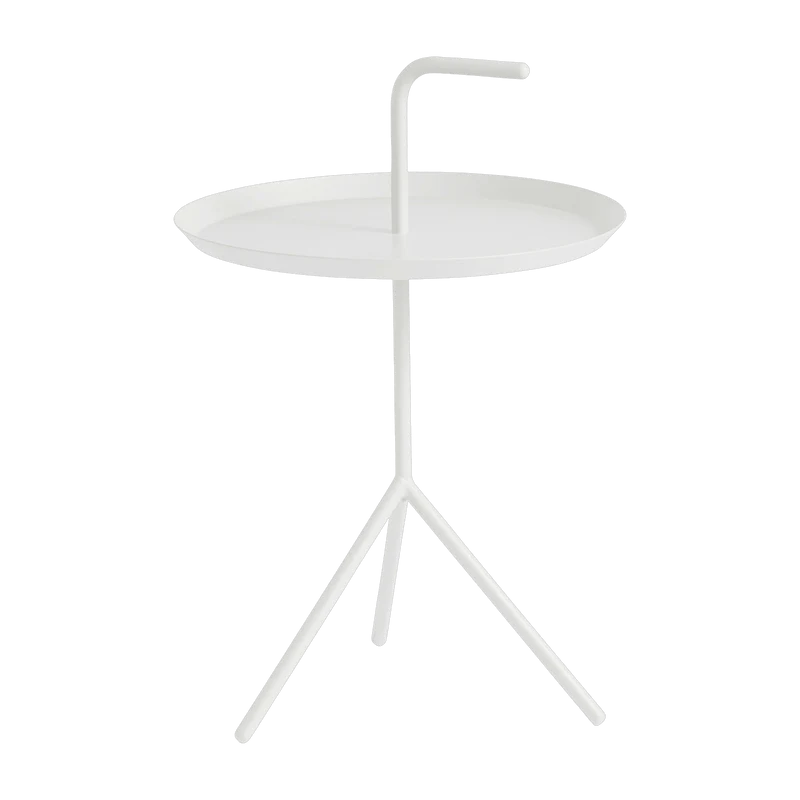 Table d'appoint en métal blanc DLM - HAY