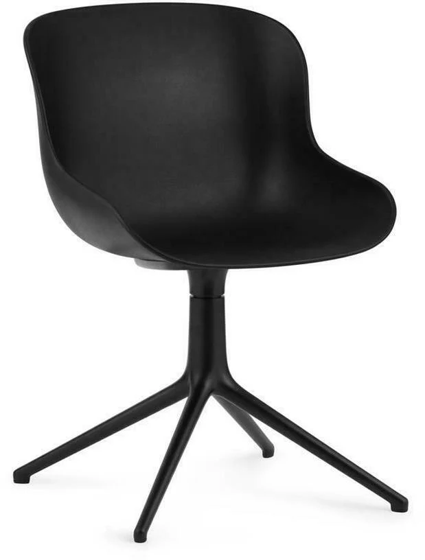 Chaise pivotante noir Swivel Norman Copenhagen noir - Normann Copenhagen