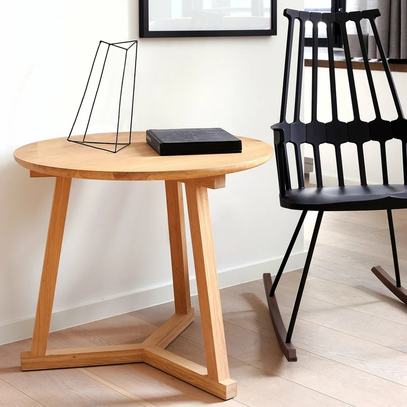 Table d'appoint en chêne S Tripod - Ethnicraft Accessories