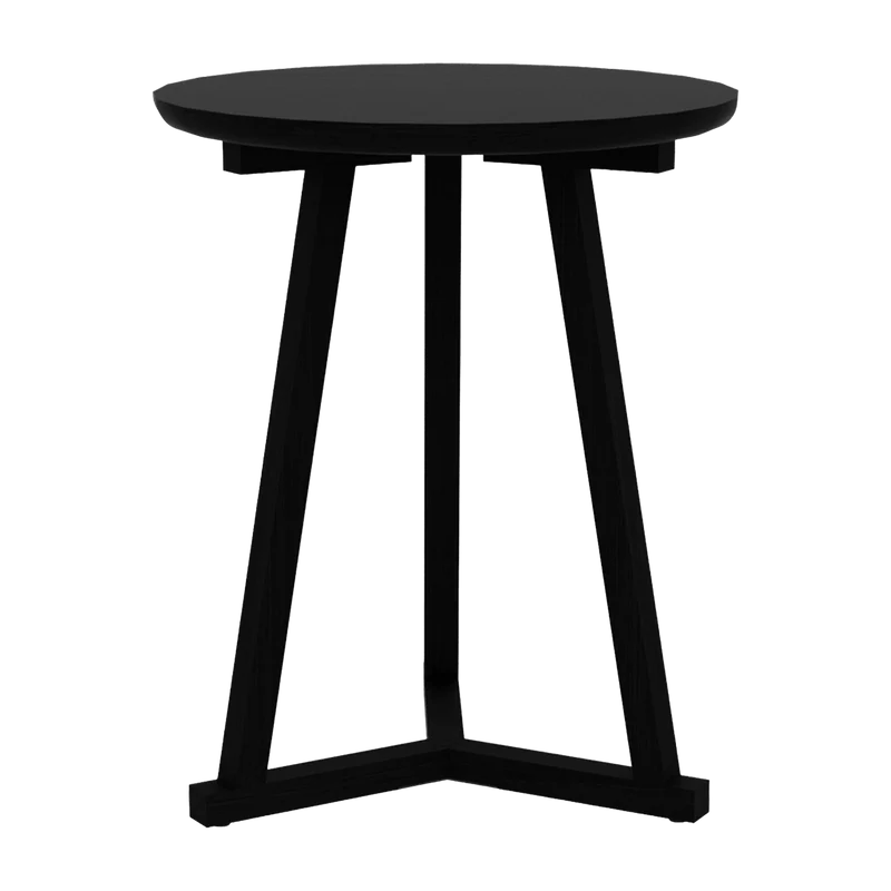 Table d'appoint en chêne noir S Tripod - Ethnicraft Accessories