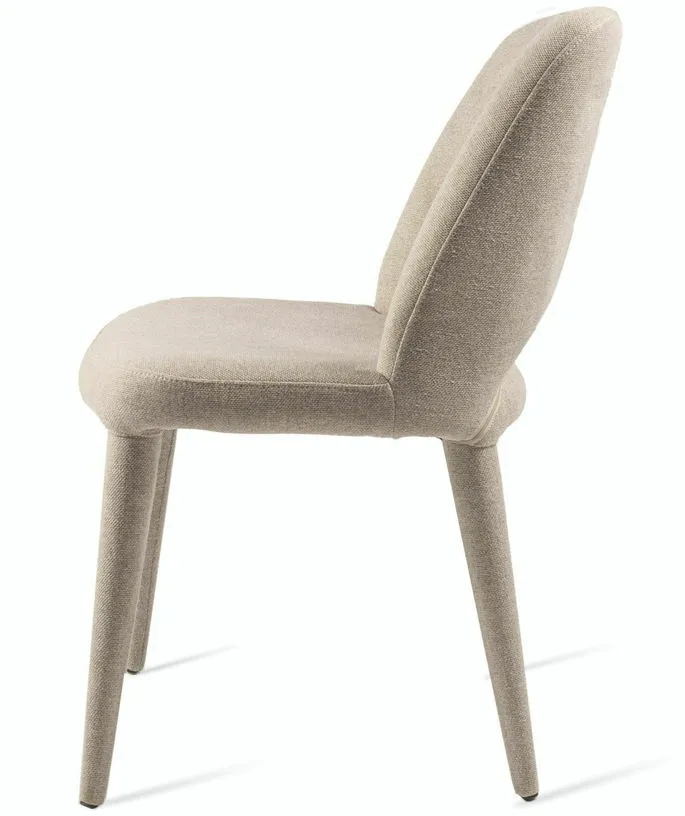 Chaise en tissu beige Holy - Pols Potten
