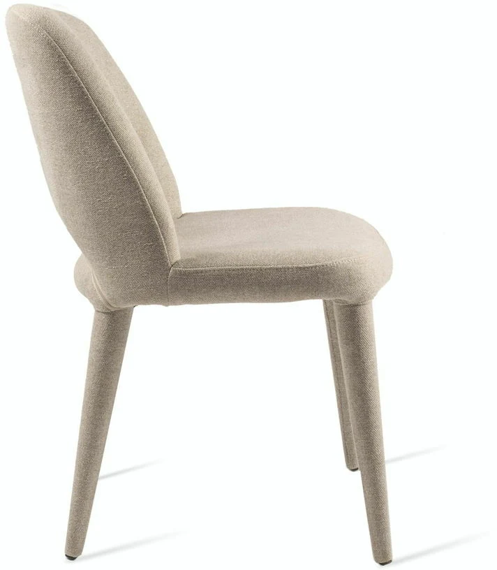 Chaise en tissu beige Holy - Pols Potten