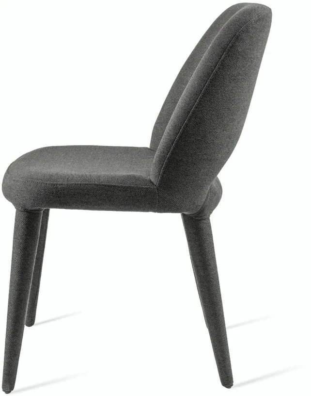 Chaise en tissu gris Holy - Pols Potten