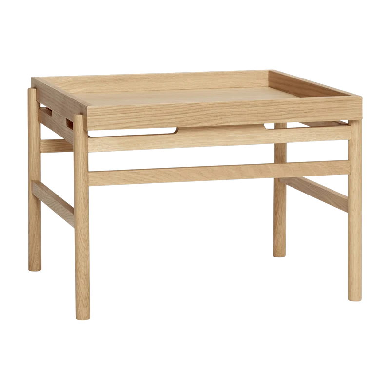 Table basse en chêne Cube - Hübsch