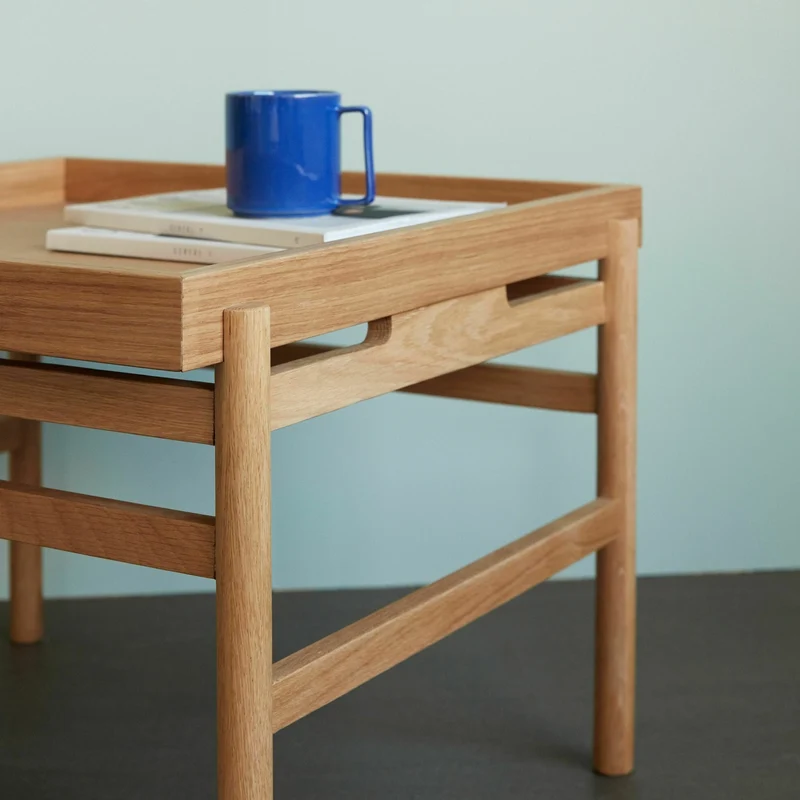 Table basse en chêne Cube - Hübsch